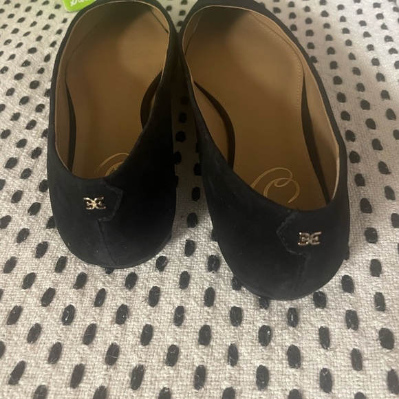 Sam Edelman Wanda Flat Black Suede Pointed Toe EUC Sz 8.5 - Picture 3 of 3